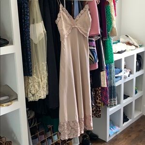 Catherine Malandrino Pink Midi Dress